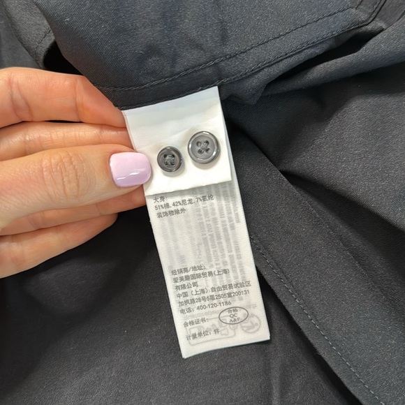 Abercrombie & Fitch Black Casual Button Down Shirt - Picture 4 of 7